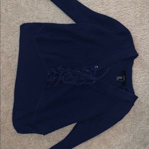Crop top sweater